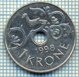 4615 MONEDA - NORVEGIA - 1 KRONE - ANUL 1998 -starea care se vede