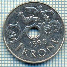 4615 MONEDA - NORVEGIA - 1 KRONE - ANUL 1998 -starea care se vede
