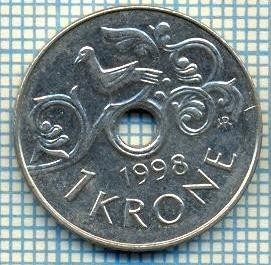 4615 MONEDA - NORVEGIA - 1 KRONE - ANUL 1998 -starea care se vede
