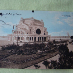 CONSTANTA - Casino Portul si Parcul - 1912