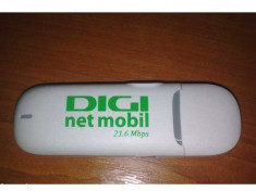 MODEM 3G - Huawei E3131 - 21 Mbps - Apel Vocal - DECODAT - Stick USB Cartela SIM Internet Mobil Cosmote Orange Vodafone RDS-RCS-DIGI foto