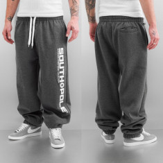 Pantaloni hip hop barbati Southpole gri inchis foto