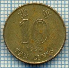 4586 MONEDA - HONG KONG - 10 CENTS - ANUL 1994 -starea care se vede foto