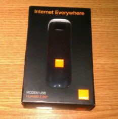 MODEM 3G - Huawei E367 - 21 Mbps - NOU SIGILAT - DECODAT - Stick USB Cartela SIM Internet Mobil Cosmote Orange Vodafone RDS-RCS-DIGI foto