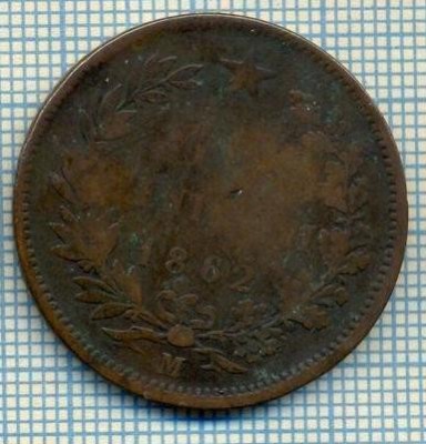 4649 MONEDA - ITALIA - 10 CENTESIMI - ANUL 1862 M -starea care se vede foto