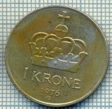 4613 MONEDA - NORVEGIA - 1 KRONE - ANUL 1976 -starea care se vede