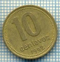 4604 MONEDA - ARGENTINA - 10 CENTAVOS - ANUL 1992 -starea care se vede foto