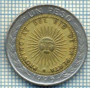 4596 MONEDA - ARGENTINA - 1 PESO - ANUL 1995 -starea care se vede foto