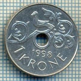 4617 MONEDA - NORVEGIA - 1 KRONE - ANUL 1998 -starea care se vede