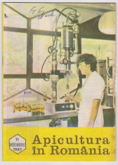 revista APICULTURA IN ROMANIA,nr.11, 1987 (stuparit,albinarit,albinelor) foto