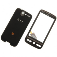 Carcasa fata cu Touchscreen si capac baterie HTC Bravo, Desire (culoare maro-orange)- PRODUS ORIGINAL + GARANTIE - Bucuresti foto