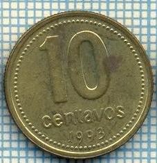 4606 MONEDA - ARGENTINA - 10 CENTAVOS - ANUL 1993 -starea care se vede foto