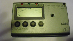 KORG GUITAR BASS TUNER GA 20 foto