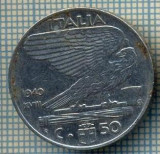 4651 MONEDA - ITALIA - 50 CENTESIMI - ANUL 1940 -magnetica -starea care se vede