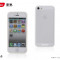 Husa 2 in 1 + Folie Fata Apple iPhone 5 5S TPU by Yoobao Originala White
