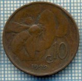 4653 MONEDA - ITALIA - 10 CENTESIMI - ANUL 1922 -starea care se vede