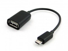 Cablu OTG USB MicroUSB foto