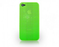 Carcasa Apple iPhone 4/ 4S TPU PERFORAT - verde foto