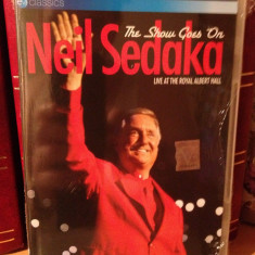 NEIL SEDAKA - THE SHOW GOES ON -LIVE/ROYAL ALBERT (2006/EAGLE) - DVD NOU/SIGILAT