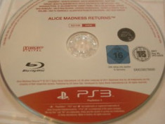 JOC PS3 ALICE MADNESS RETURNS PROMO EDITION ORIGINAL / STOC REAL / by DARK WADDER foto