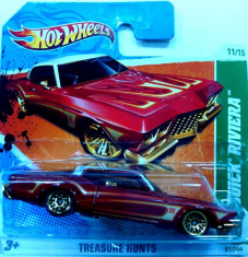 HOT WHEELS-TREASURE HUNT-BUICK RIVIERA ++2501 LICITATII !! foto