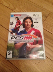 JOC WII PES 2009 PRO EVOLUTION SOCCER ORIGINAL PAL / STOC REAL / by DARK WADDER foto