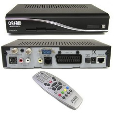 Decodor HBO, CineMax, etc., receiver receptor cablu dreambox DM600C inregistrare 25 ore (HDD intern!) SD DiGi RdS RcS LAN conector FULL foto