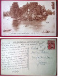 Vedere Paris, Le Lac du Bois de Bologne, nr 334, circulata 1931