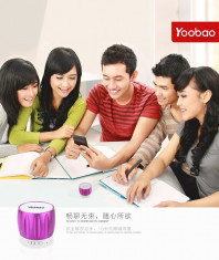 Boxa Difuzor cu Bluetooth Apple iPhone Samsung HTC Nokia SONY by Yoobao Originala Purple foto