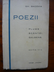 Bacovia - Poezii ( ed. III-a) - 1929 foto