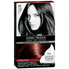 John Frieda Precision Foam Color 4R - nuanta de vopsea pentru par roscat foto