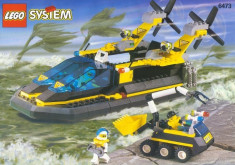 LEGO 6473 Res-Q Cruiser (Barca salvare pe perna aer) foto