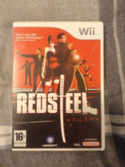 JOC Wii RED STEEL ORIGINAL PAL / STOC REAL / by DARK WADDER foto