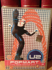 U 2 -POPMART - LIVE FROM MEXICO CITY(1997/UNIVERSAL) -POP/ROCK- DVD NOU/SIGILAT foto