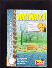 MATEMATICA -MANUAL PENTRU CLASA -A 8 -A foto