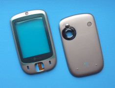 Carcasa geam fata sticla touchscreen digitizer touch screen capac spate capac baterie capac acumulator HTC MDA Touch, Elf 100 Originala Original NOUA foto