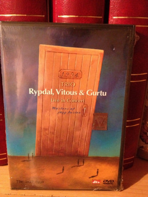 TRIO RYPDAL,VITOUS &amp;amp; GURTU - LIVE IN CONCERT(1994/TDK) - JAZZ - DVD NOU/SIGILAT foto