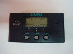 Acordor tuner chitara electrica sau bass Yamaha YT-150 foto