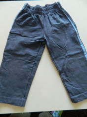 Pantaloni pantalonas trening copii, unisex, 2-3 ani. COMANDA MINIMA 30 lei. foto