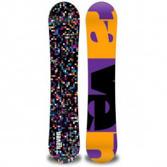 Placa Snowboard Raven Grid Black 141cm foto