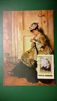 Maxima Theodor Aman - Femeie in interior foto