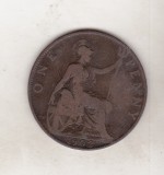 bnk mnd Marea Britanie Anglia 1 penny 1902