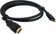 Cablu HDMI - Mini HDMI High Speed 1.4 Compatibil Tablete MiniPC 1.5m foto