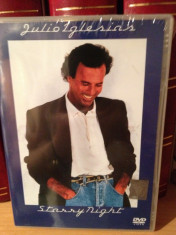 JULIO IGLESIAS - STARRY NIGHT-LIVE(1990/SONY BMG) - DVD cu MUZICA - NOU/SIGILAT foto