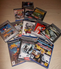 PS 2 Slim + 2console+card memorie 8GB+12 jocuri originale foto