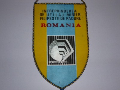 Fanion Intreprinderea de Utilaj Minier Filipestii de Padure foto