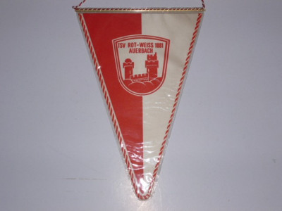 Fanion fotbal TSV ROT-WEISS 1881 AUERBACH foto