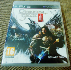 Joc Dungeon Siege III PS3, original si nou(coduri valide), 29.99 lei! foto