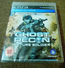 Joc Tom Clancy&amp;#039;s Ghost Recon Future Soldier, PS3, original si sigilat! foto