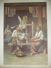 Litografie Color Carol Pop de Szathmary Dimbovita 1882 Bucuresti foto